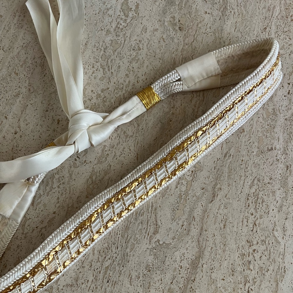 Vintage Satin Belt - Picture 2 of 5